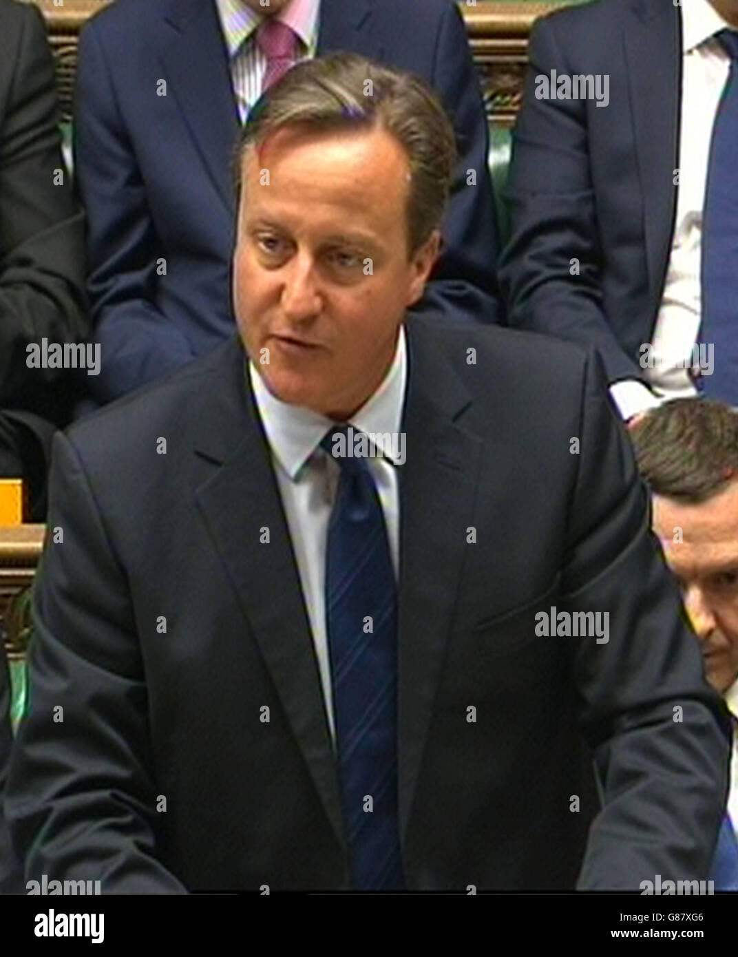 Prime Minister David Cameron paying tribute in the House of Commons in