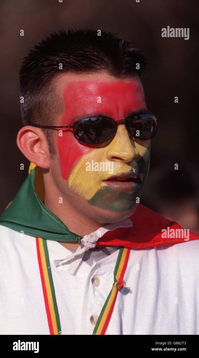 International Soccer Copa America. Bolivia v Brazil Stock Photo