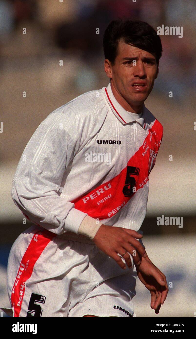 Mexico v Peru, Copa America. Alfonso Dulanto Corzo, Peru Stock Photo