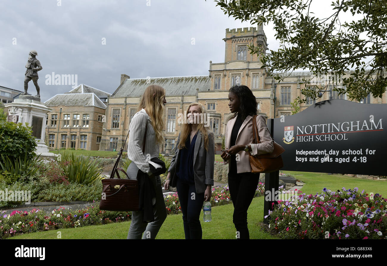 Nottingham High School Stock Photo Alamy
