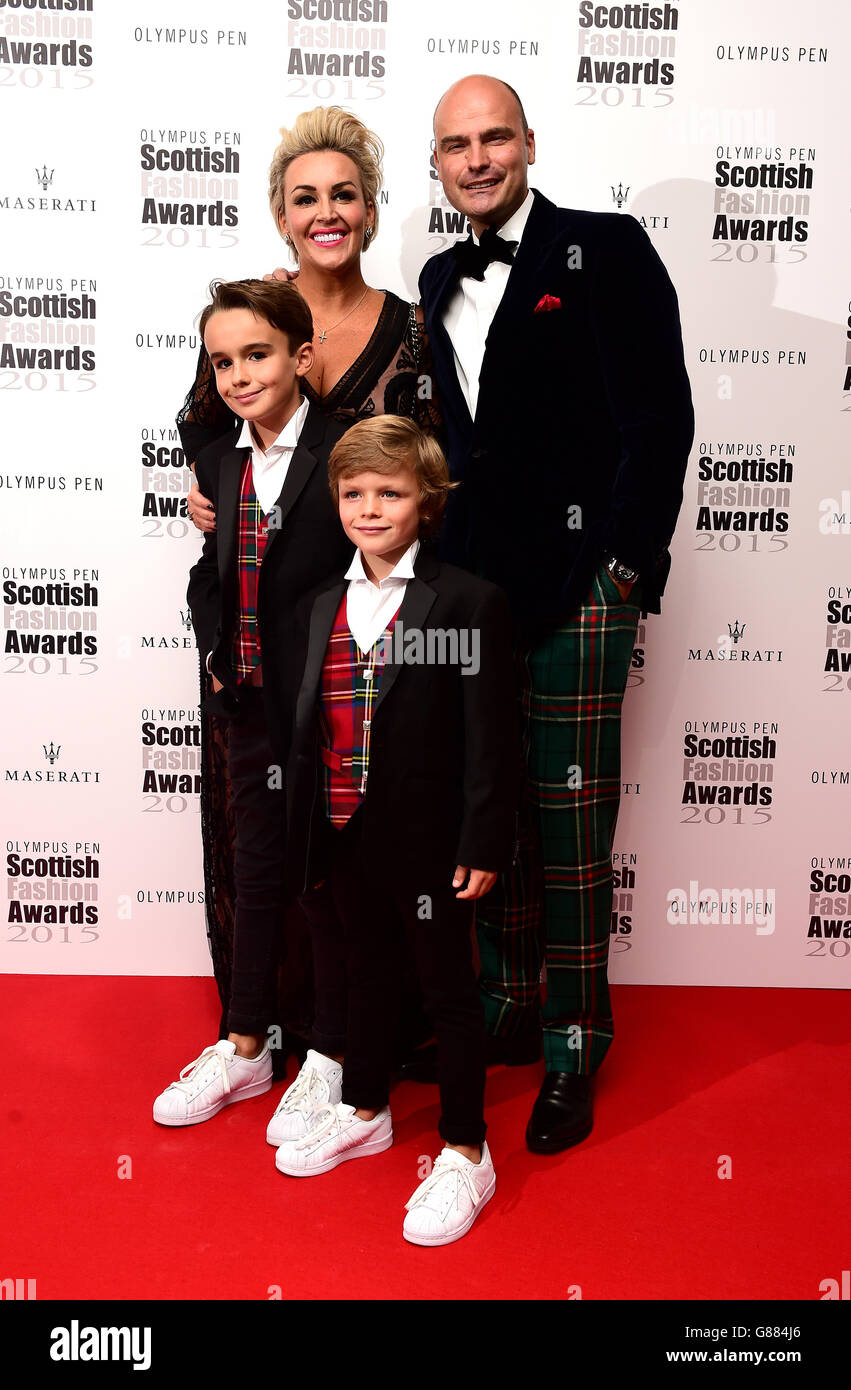 Scottish Fashion Awards - London. Tessa Hartmann attending the Scottish Fashion Awards at the Corinthia Hotel, London. Stock Photo