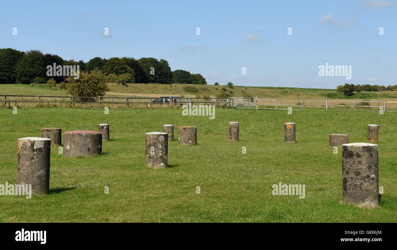 Durrington Walls in Wiltshire as archaeologists have uncovered a