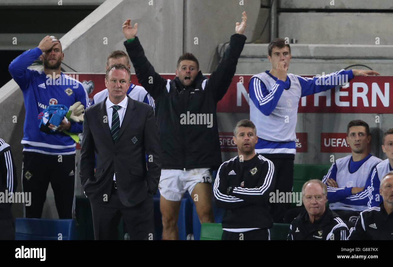 Soccer UEFA European Championship Qualifying Group F Northern Ireland v Hungary Windsor