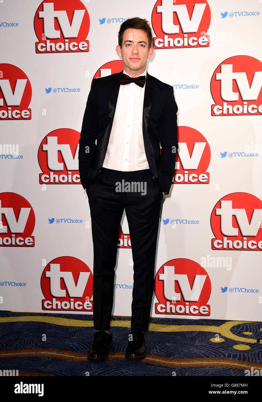 Kevin McHale attending the 2015 TV Choice Awards at the Park Lane Hilton Hotel, London. PRESS ASSOCIATION Photo. Picture date: Monday September 7, 2015. See PA story SHOWBIZ TVChoice. Photo credit should read: Ian West/PA Wire Stock Photo