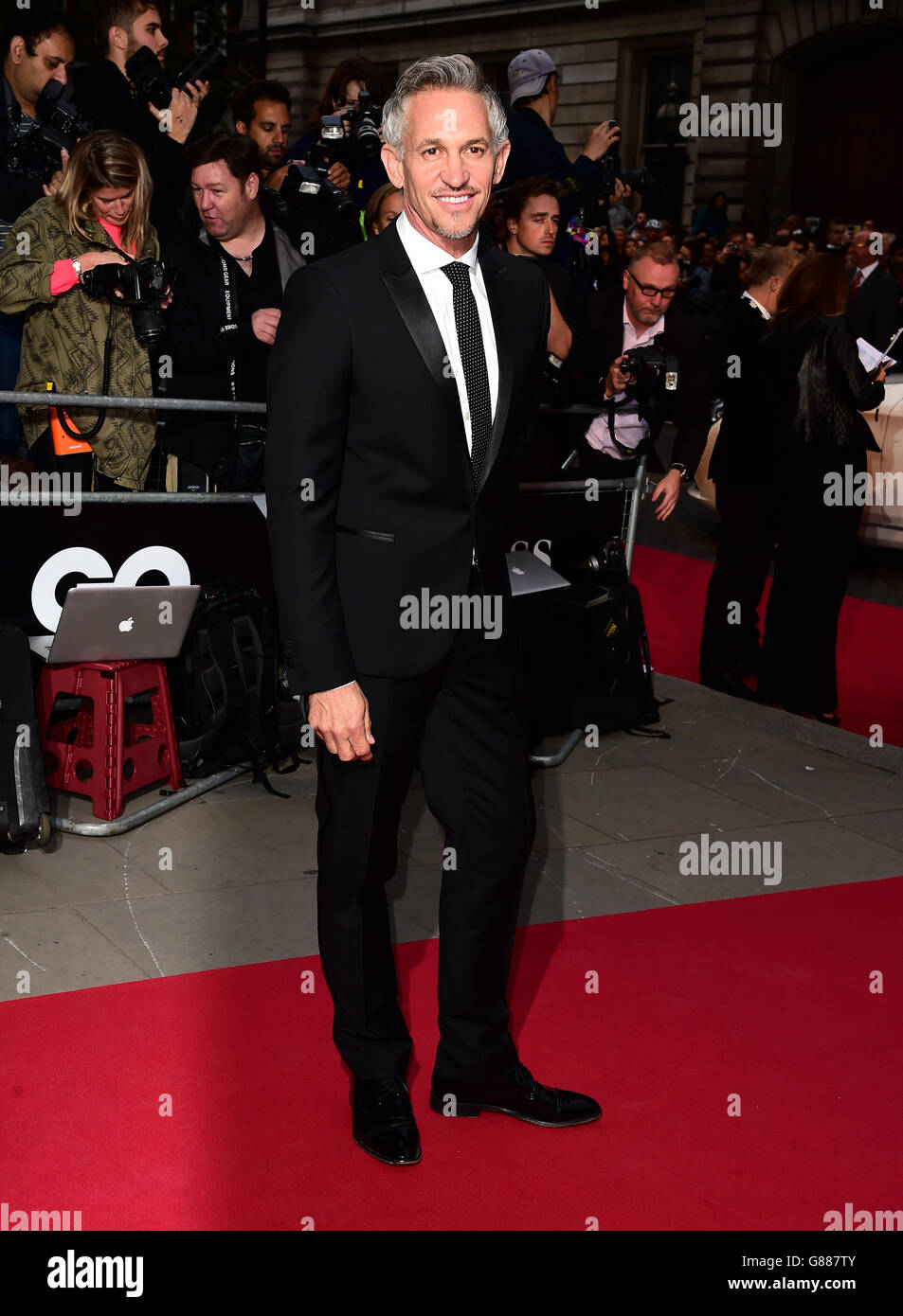 Gary Lineker attending the 2015 GQ Men of the Year Awards at the Royal