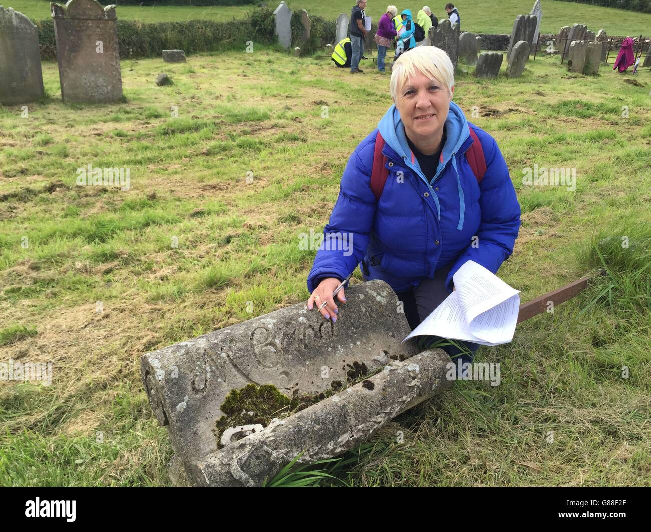 Search for Spanish sailors' graves Stock Photo Alamy