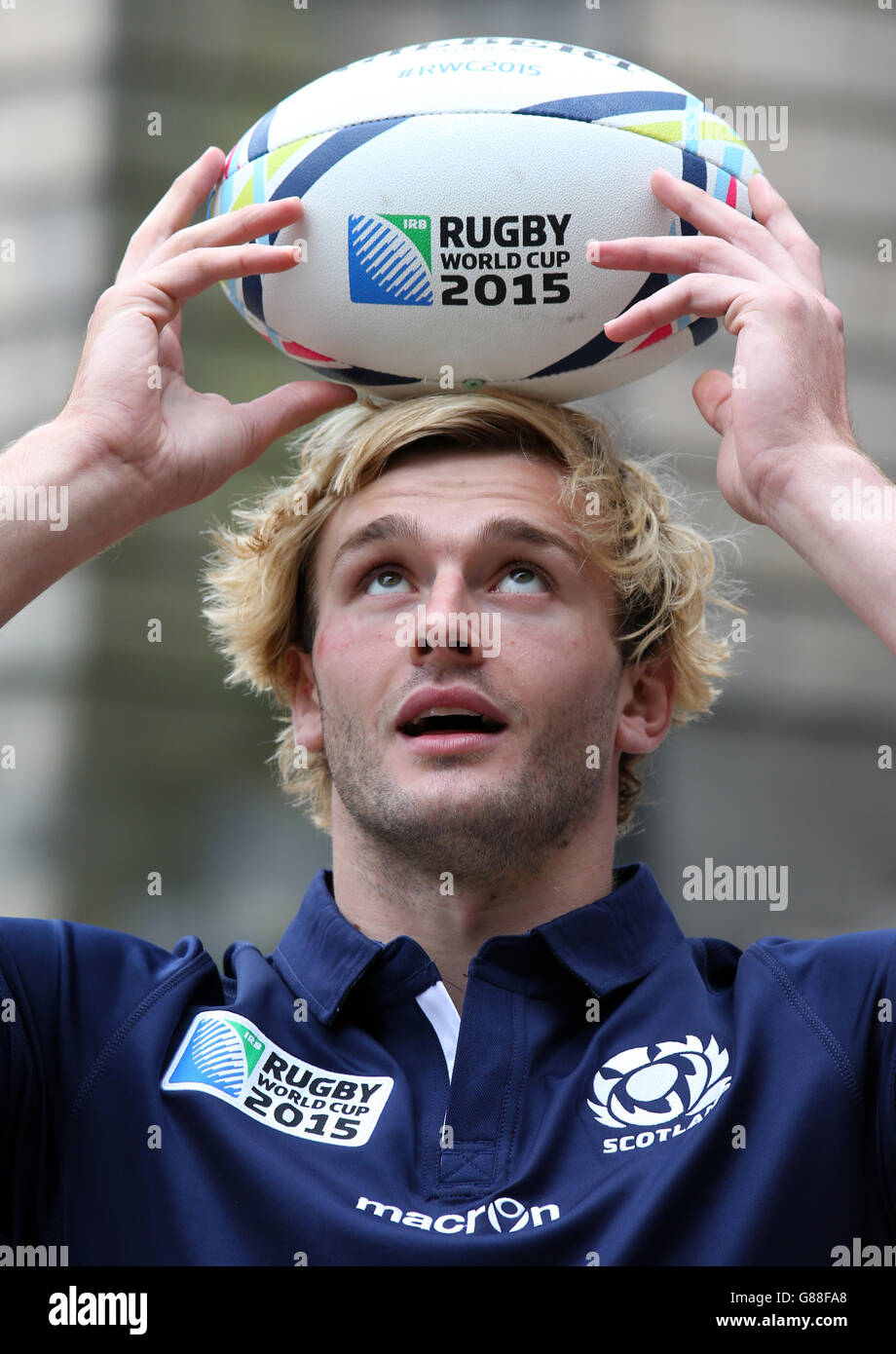 Rugby Union Scotland World Cup Squad Announcement Edinburgh