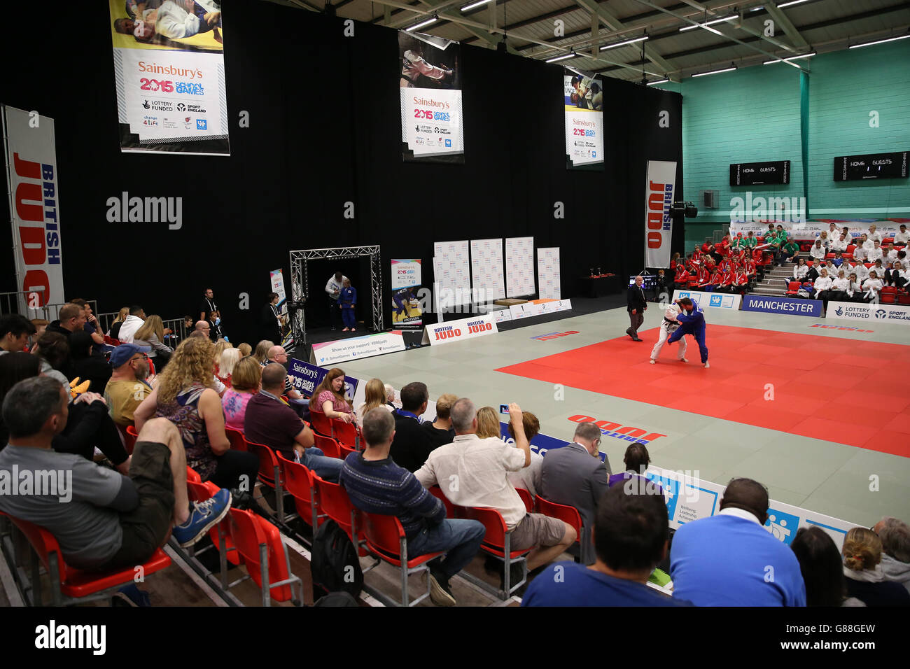 Sport - Sainsbury's 2015 School Games - Day Two - Manchester Stock Photo -  Alamy