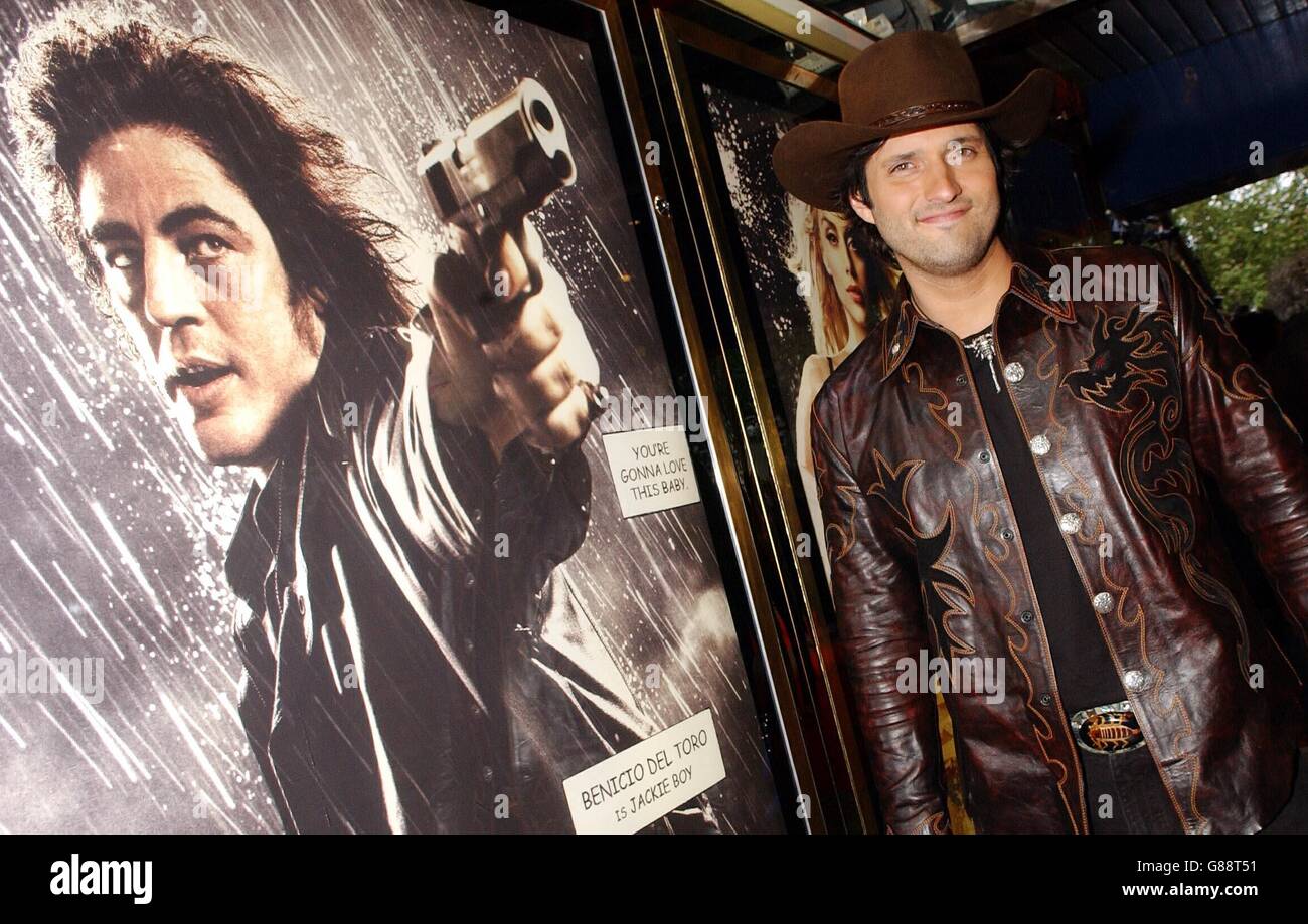 Sin City UK Premiere - Leicester Square. Director Robert Rodriguez
