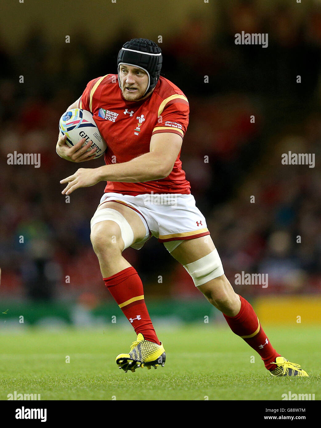 During their rugby match at the millennium stadium hi-res stock ...