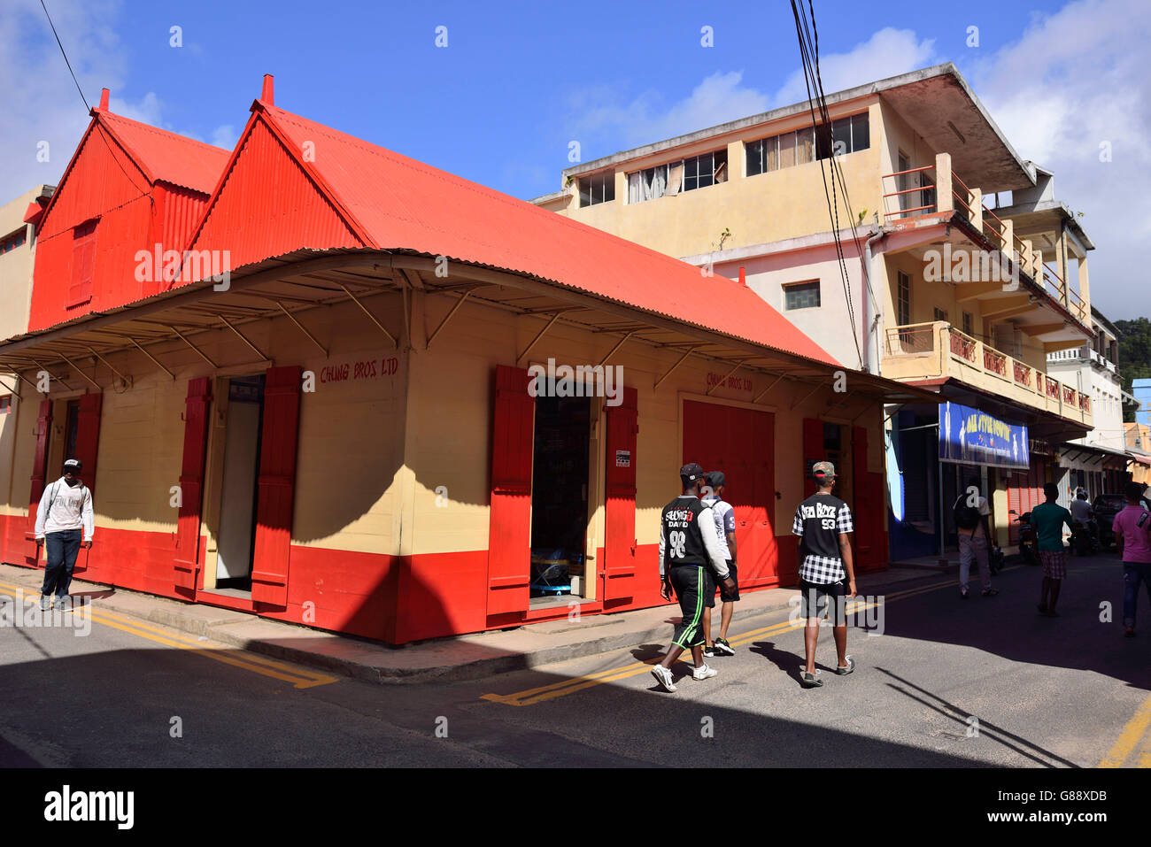 Port Mathurin, Rodrigues Stock Photo - Alamy