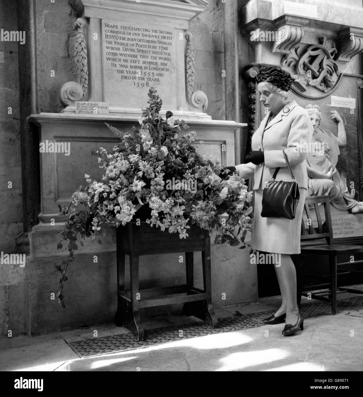 Religion - Festival of Flowers - Westminster Abbey Stock Photo