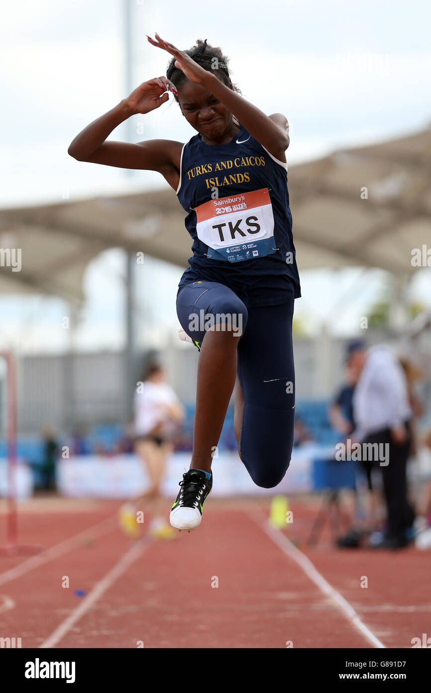 Long jump sequence hi-res stock photography and images - Alamy