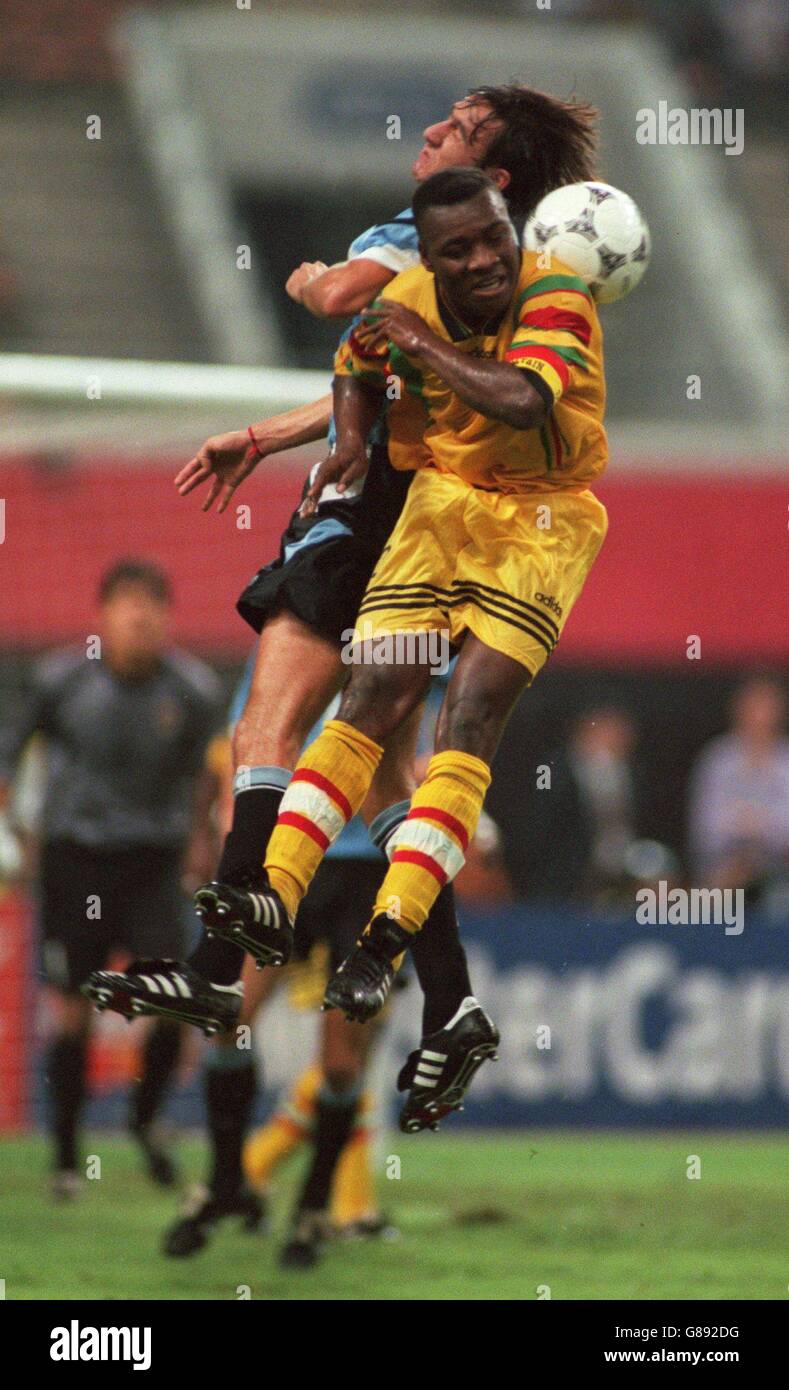 Soccer coca cola world youth championships semi final hires stock