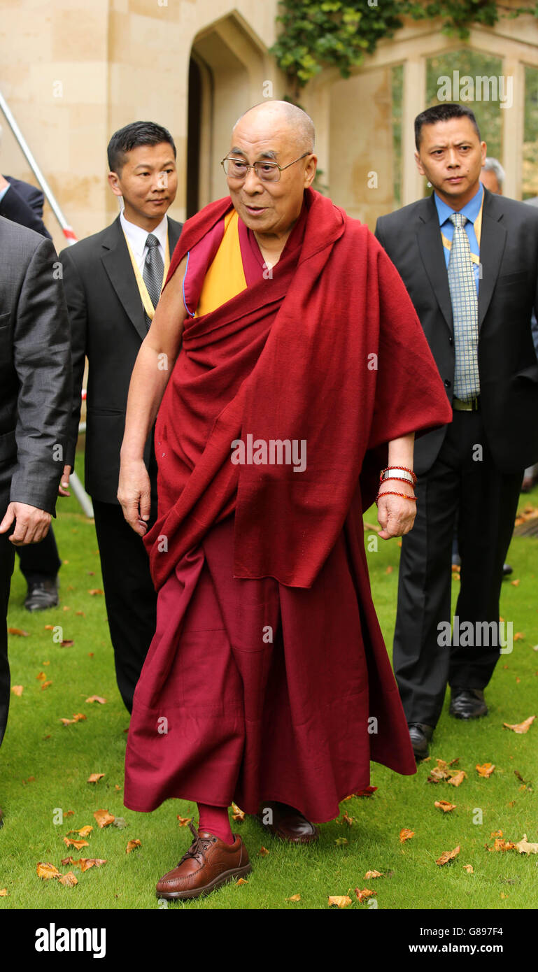 Dalai Lama visit to the UK Stock Photo - Alamy