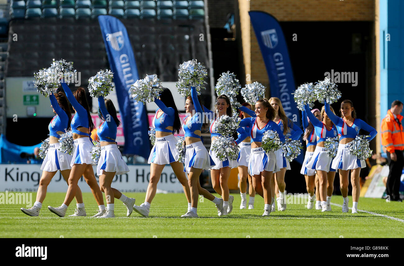 Soccer - Sky Bet League One - Gillingham v Blackpool - Priestfield Stadium Stock Photo