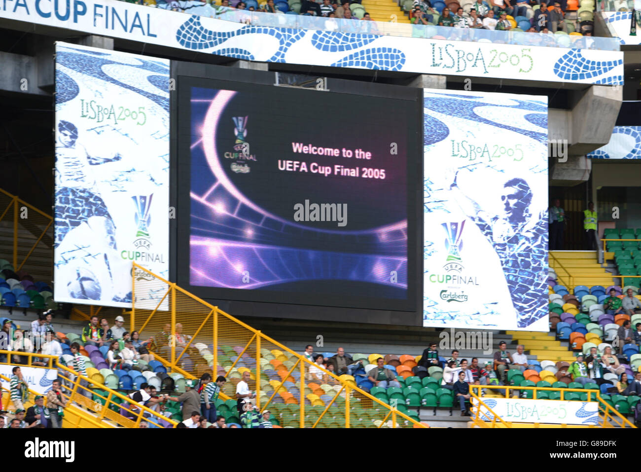 Soccer - UEFA Cup - Final - Sporting Lisbon v CSKA Moscow - Jose de Stock Photo - Alamy