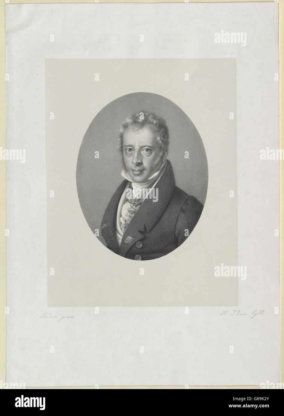 Rothschild, Anselm Mayer Freiherr Stock Photo