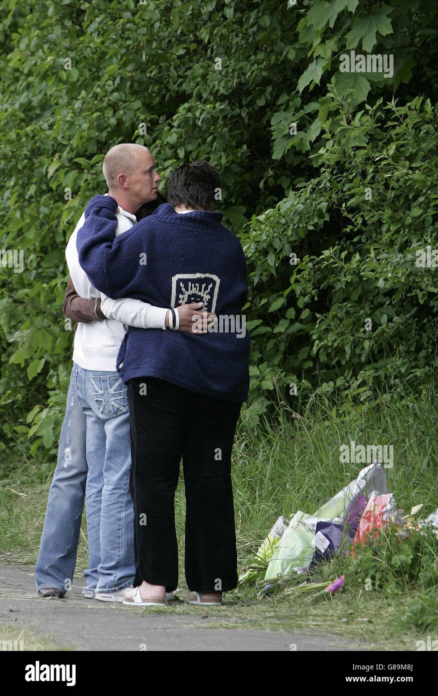 Oxford Car Crash Stock Photo Alamy