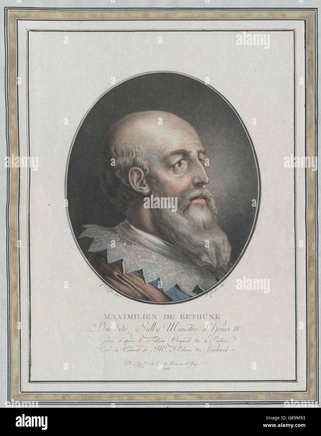 Sully, Maximilien de Béthune Baron de Rosny Duc Stock Photo Alamy