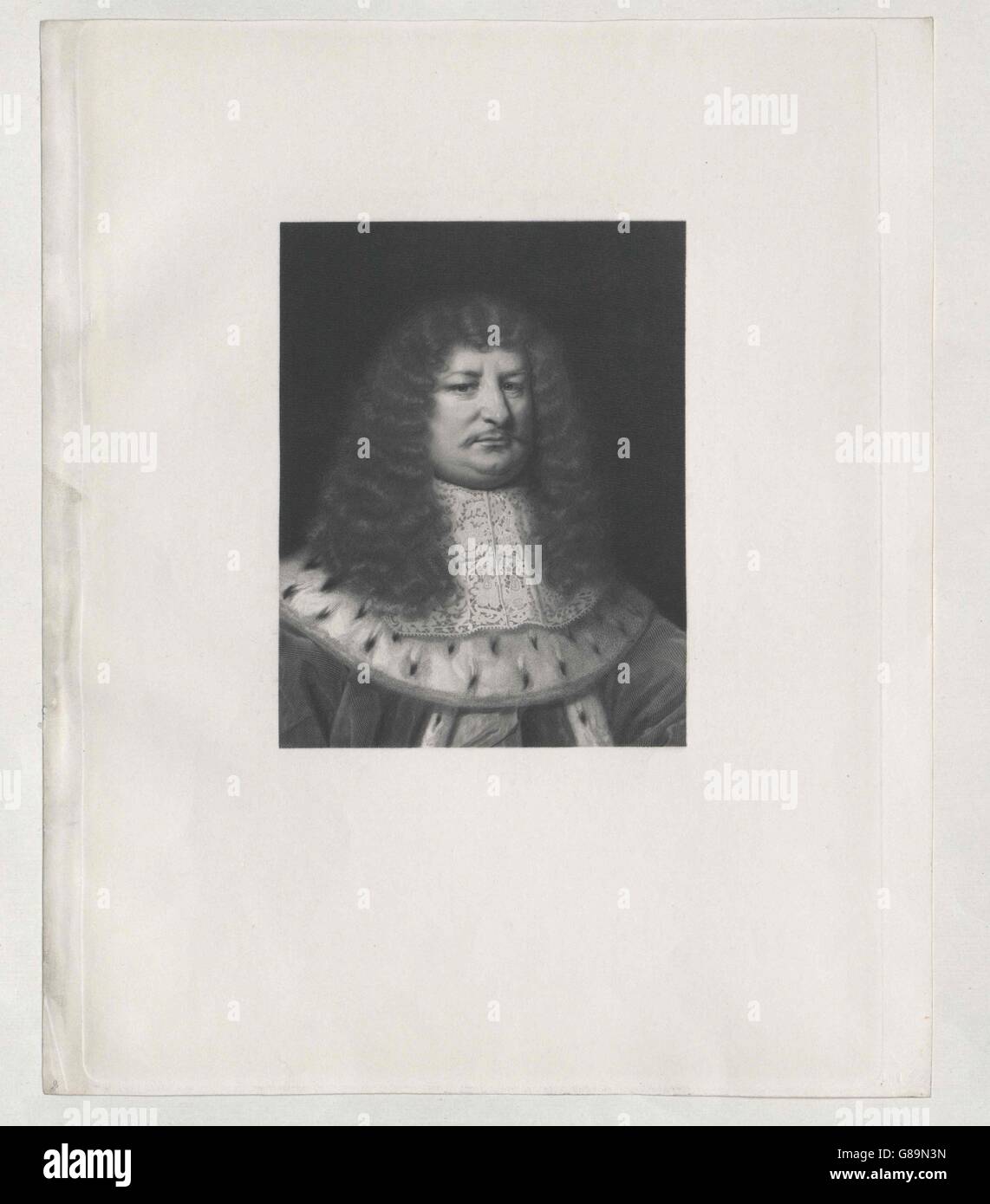 Friedrich Wilhelm, Kurfürst von Brandenburg (1620-1688) Stock Photo