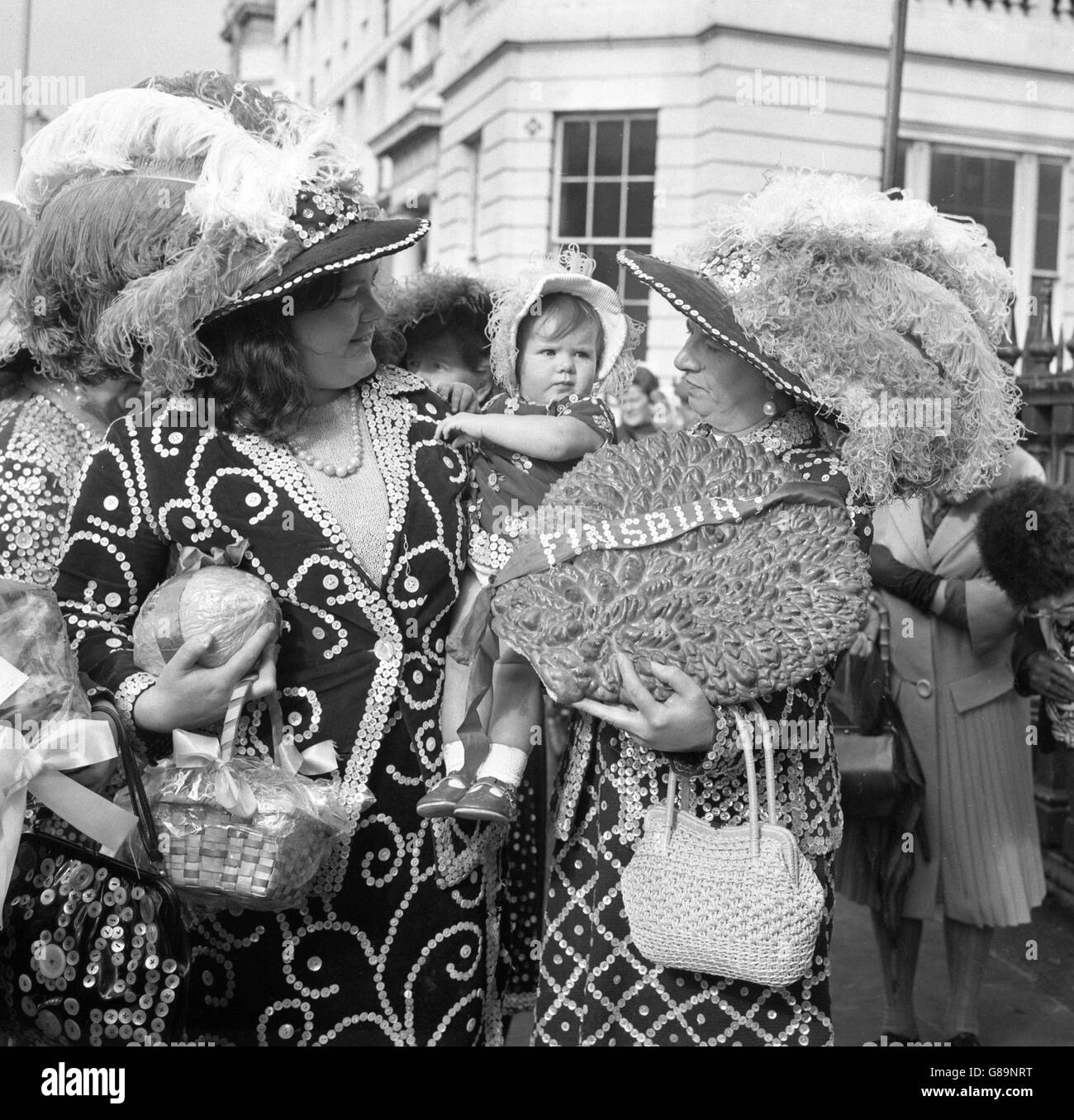 Customs and Traditions - Pearly Harvest Festival - London Stock Photo