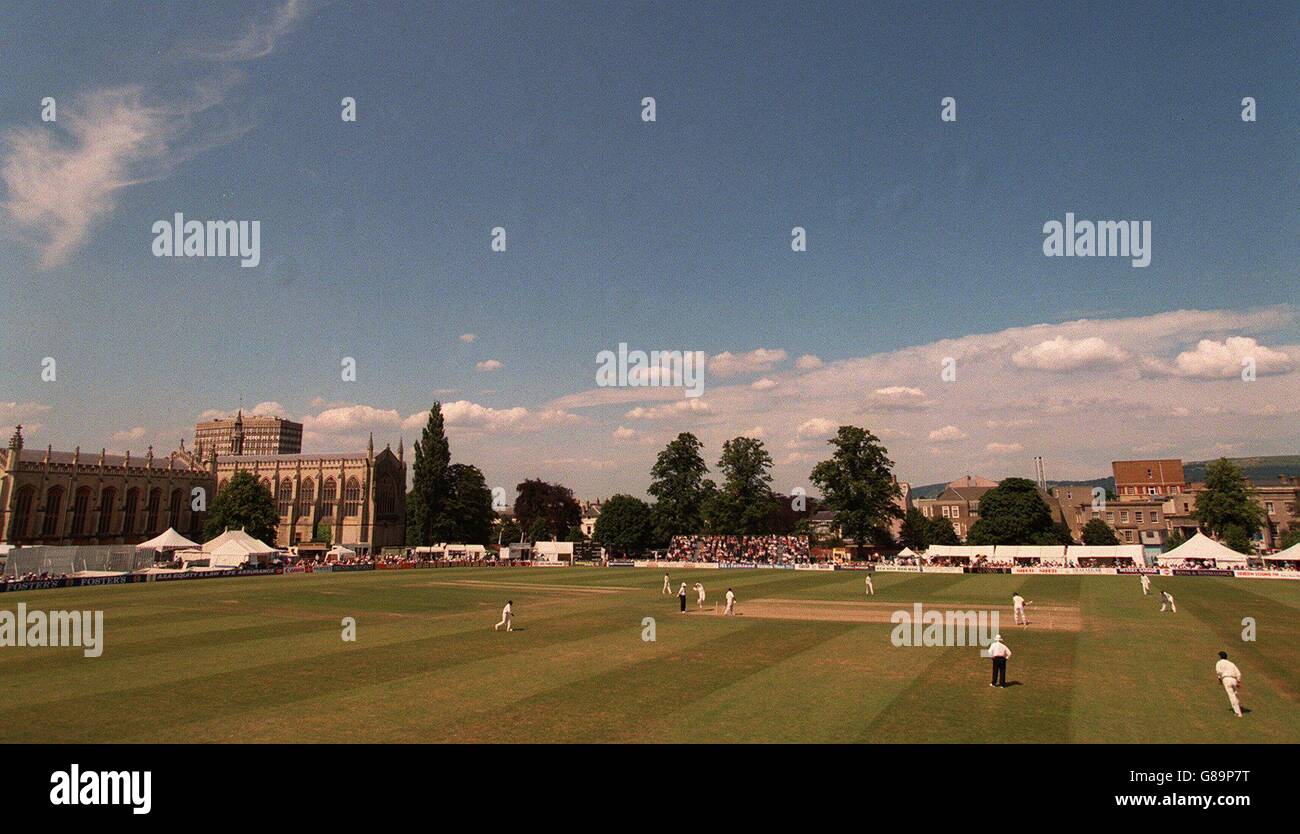 Cricket Gloucestershire v Pakistan A Cheltenham Cricket ground