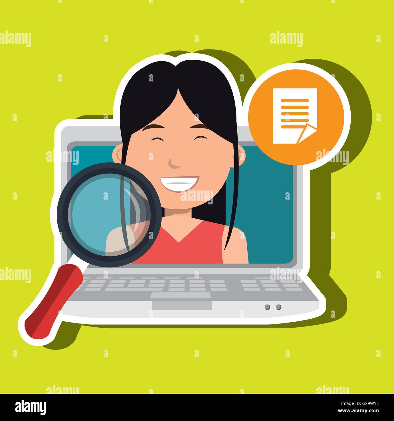 blog management design Stock Vector Image & Art - Alamy