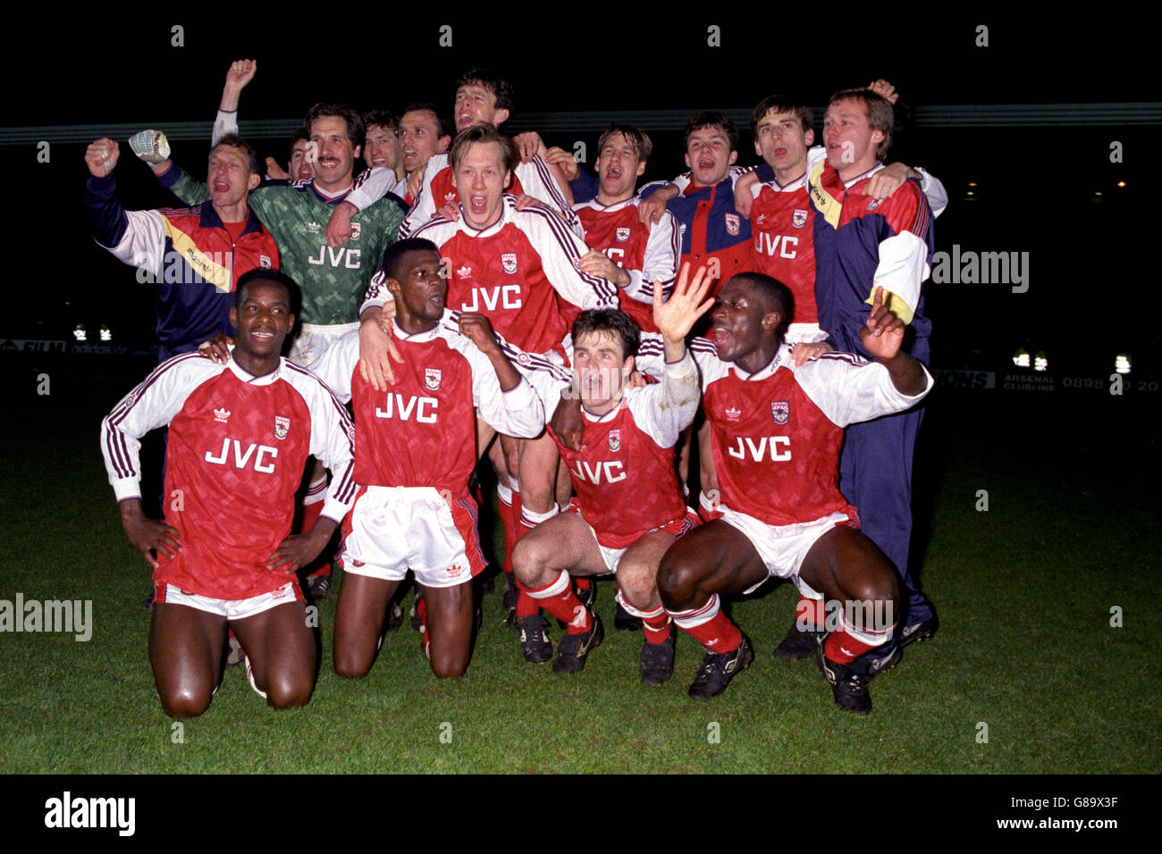 Soccer - Barclays League Division One - Arsenal v Manchester United - Highbury Stock Photo