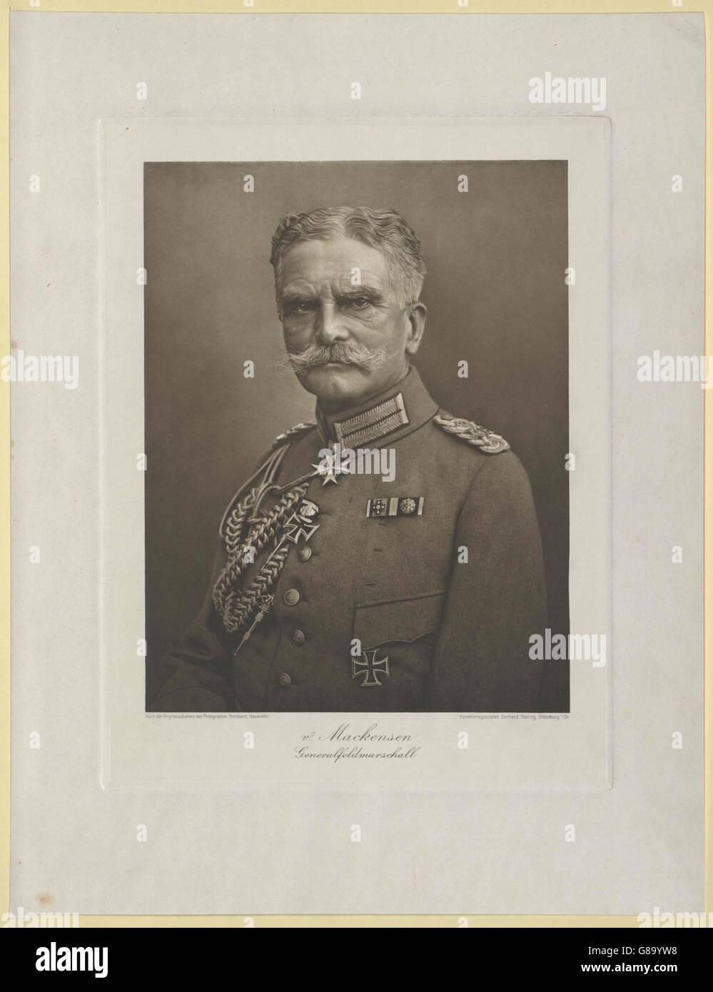 Mackensen, August von Stock Photo