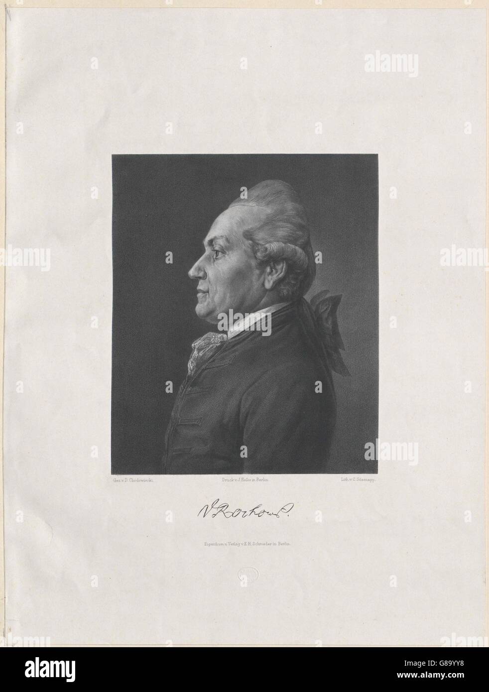 Rochow, Friedrich Eberhard von Stock Photo Alamy