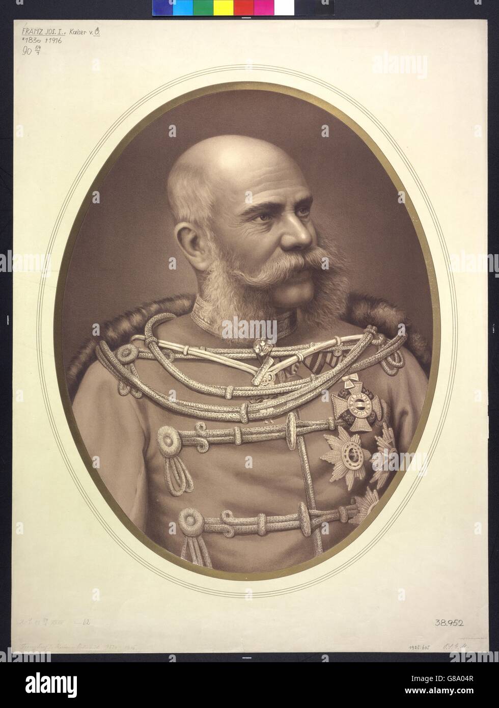 Franz Joseph I., Kaiser von Österreich Stock Photo Alamy