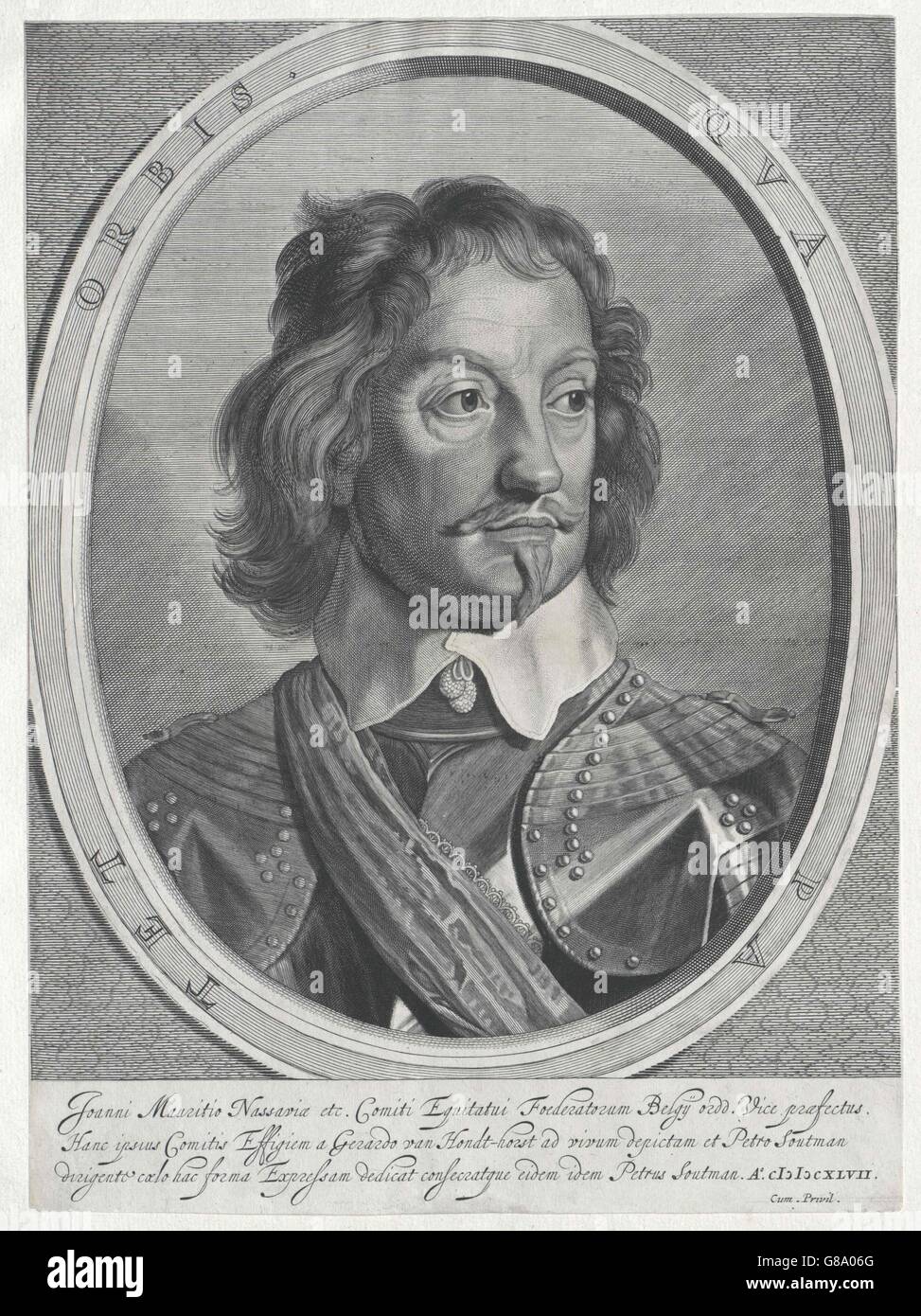 Johann Moritz, Fürst von Nassau-Siegen Stock Photo