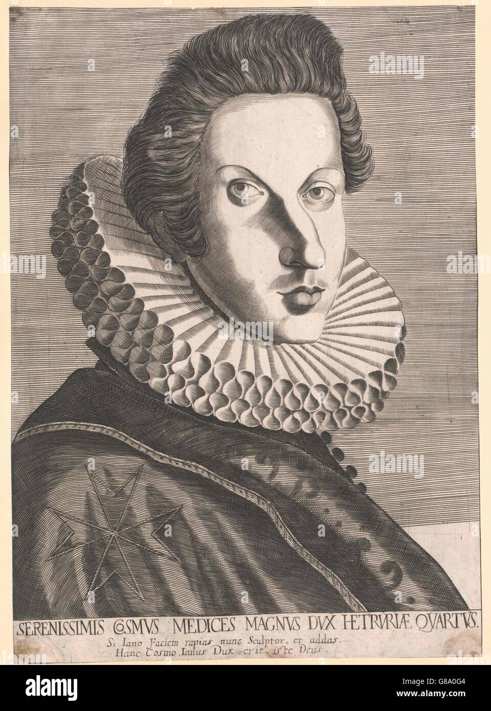 Cosimo II. de' Medici, Großherzog von Toskana Stock Photo