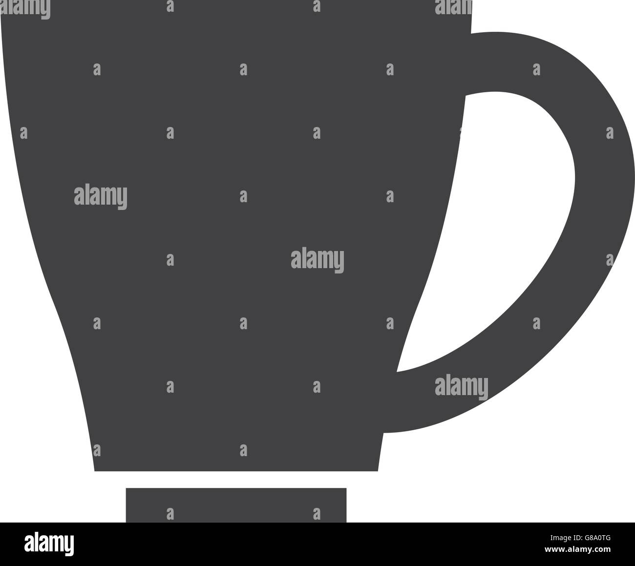 Coffee Mug Icon Coffee Time Design Vector Graphic Stock Vector Image