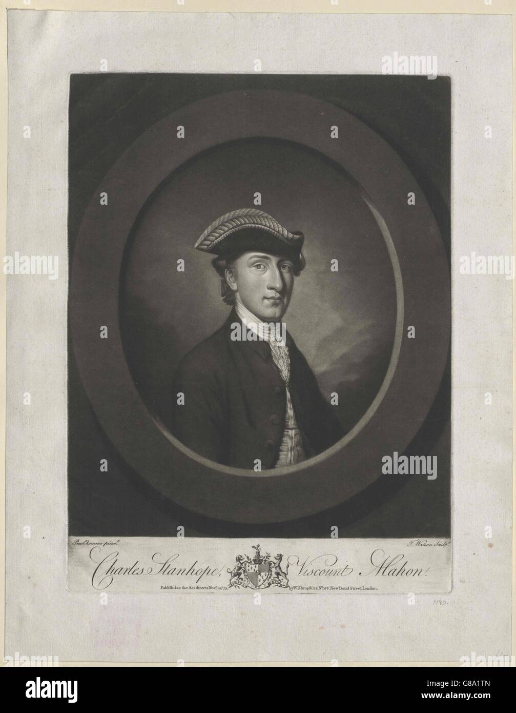 Stanhope, Charles Earl Stock Photo Alamy