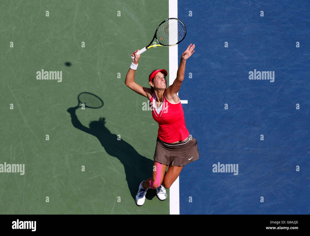 Julia Goerges, GER, ITF Grand Slam tennis tournament, U.S. Open 2011, USTA Billie Jean King National Tennis Center Stock Photo
