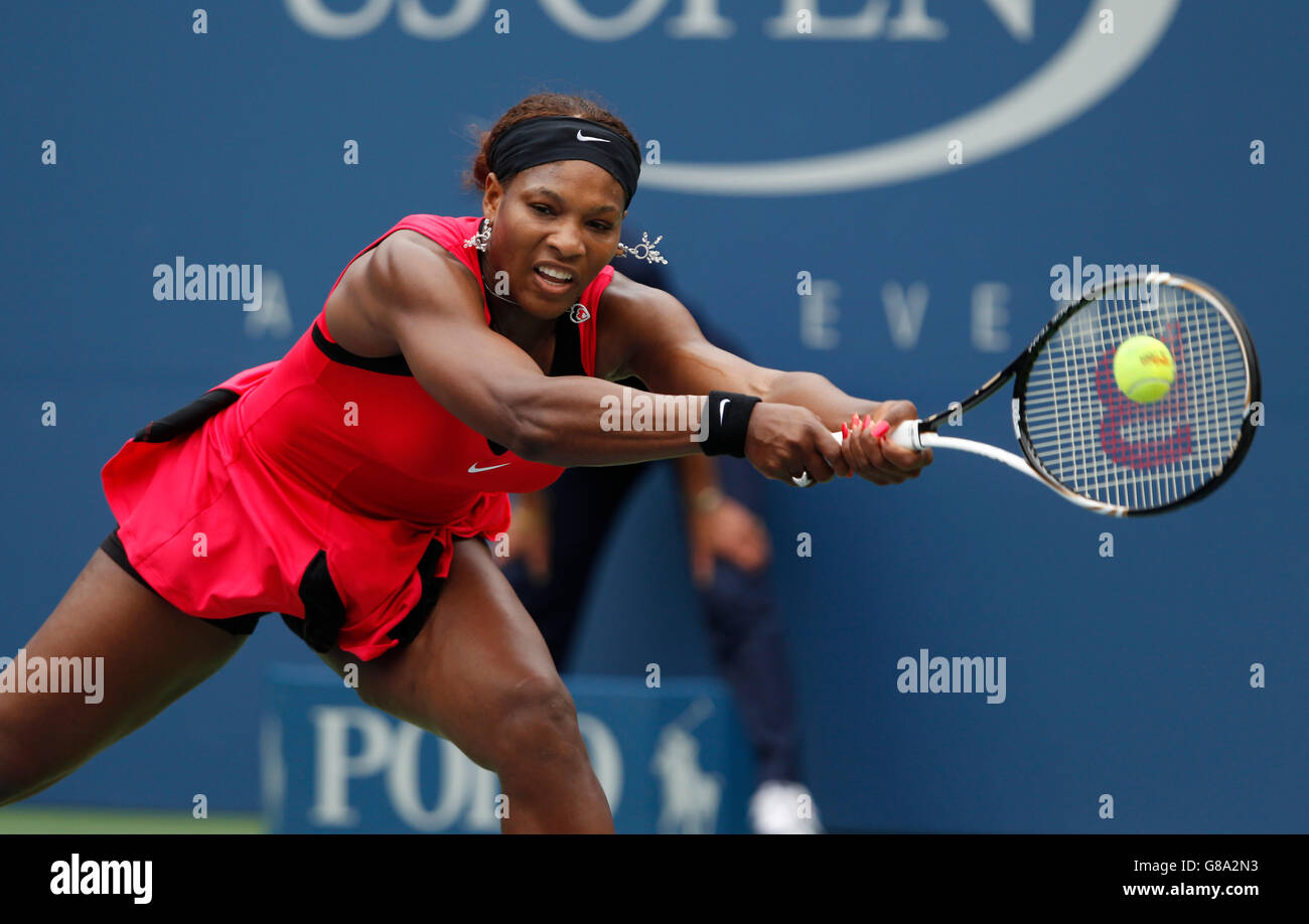 Serena Williams, USA, ITF Grand Slam tennis tournament, U.S. Open 2011, USTA Billie Jean King National Tennis Center Stock Photo