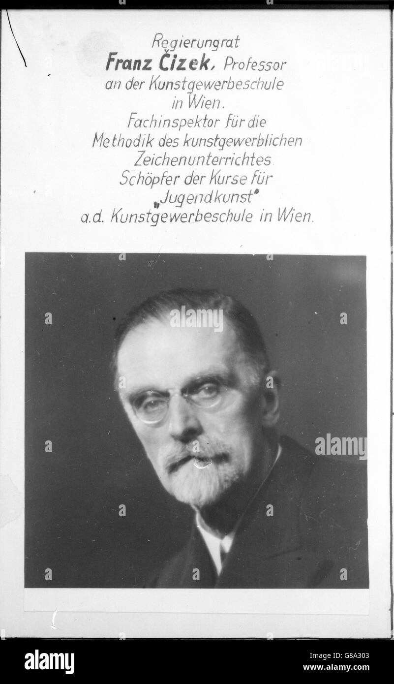 Cizek, Franz Stock Photo Alamy