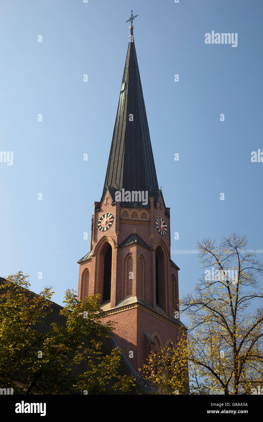 St Mary's Catholic Church, Froendenberg Ruhr, Unna district, Ruhr Area, North Rhine-Westphalia Stock Photo