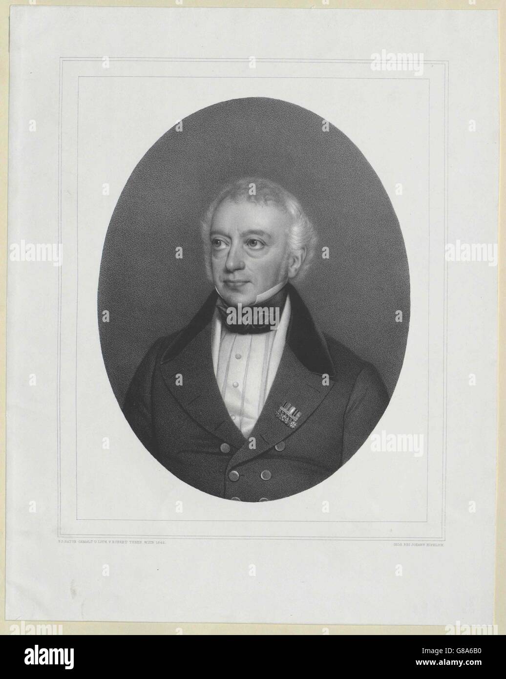 Rothschild, Salomon Freiherr Stock Photo