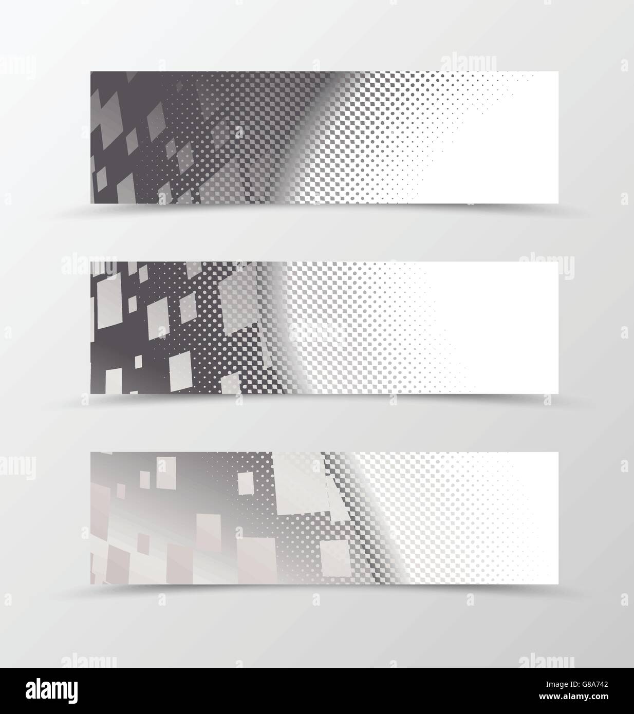 Set of banner wave design Stock Vector Image & Art - Alamy