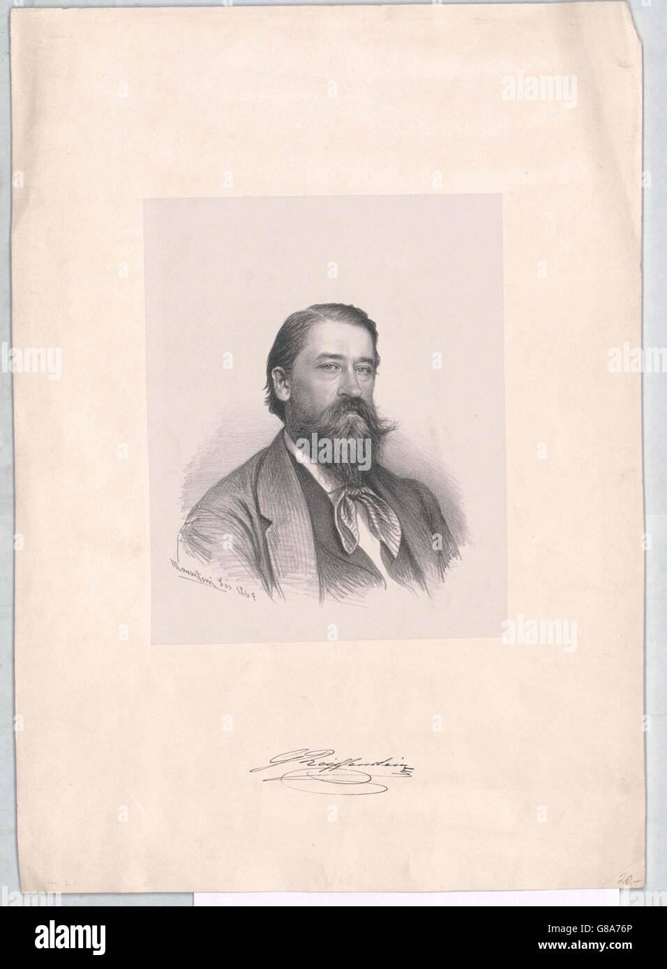 Reiffenstein, Gottlieb Benjamin Stock Photo