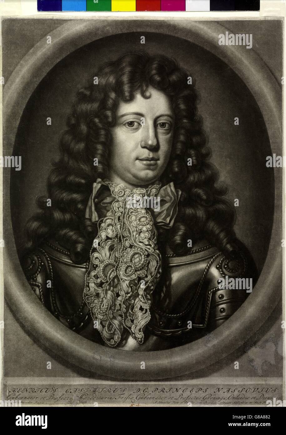 Heinrich Kasimir II., Fürst von Nassau-Diez Stock Photo