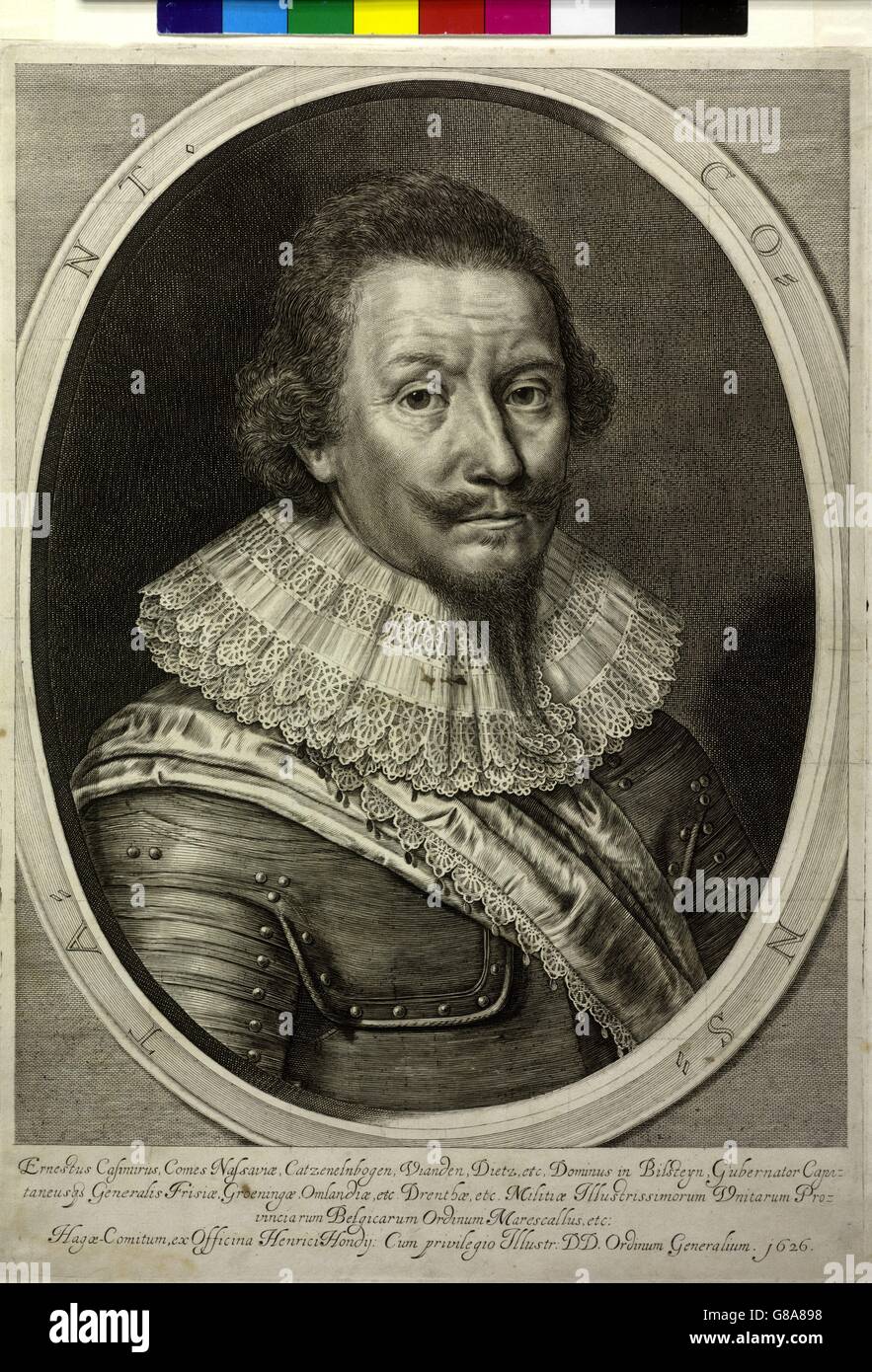 Ernst Kasimir, Graf von Nassau-Diez Stock Photo