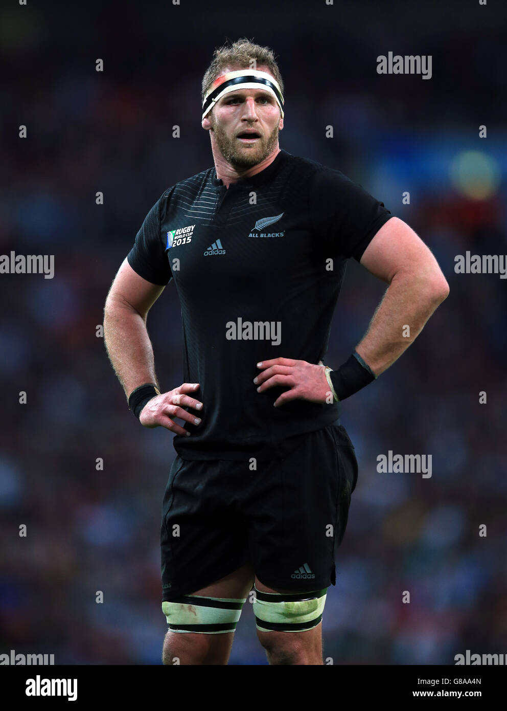 New Zealands Kieran Read Rugby World Cup Match Wembley Stadium Hi-res ...