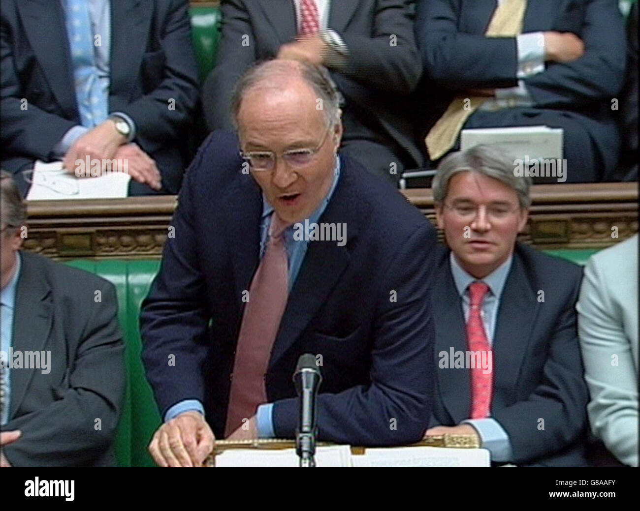 Prime Minister's Question Time House of Commons Stock Photo Alamy