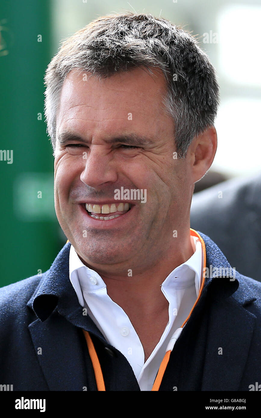 Kenny Logan during the prematch drinks reception at the Kia Oval Stock