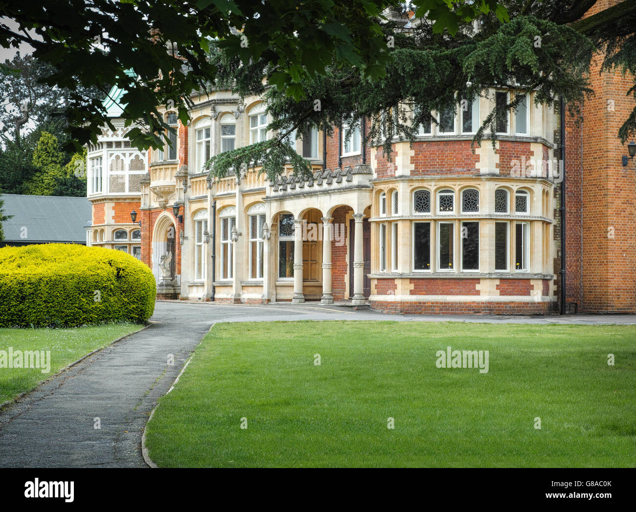Bletchley park mansion Stock Photo Alamy