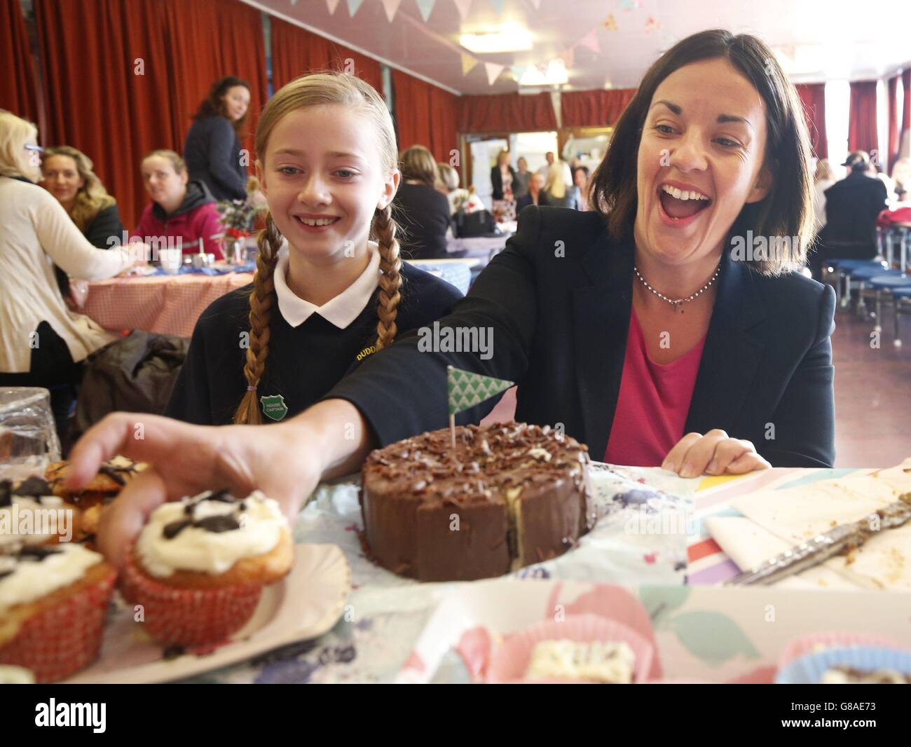 Macmillan cancer coffee morning Stock Photo Alamy